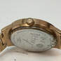Designer Betsey Johnson BJ00643-01 Rose Gold-Tone Round Analog Wristwatch image number 5