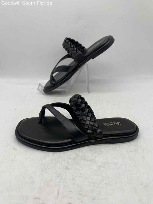 Michael Kors Womens Black Sandals Size 6 image number 1