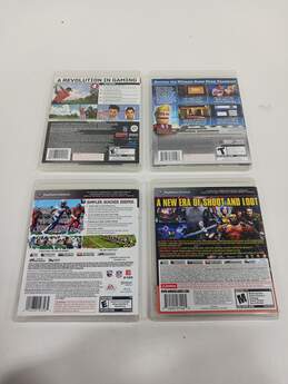 Lot of 4 Assorted Sony PlayStation 3 PS3 Video Games alternative image