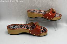 Tory Burch Womens Orange Shoes Size 7.5 alternative image