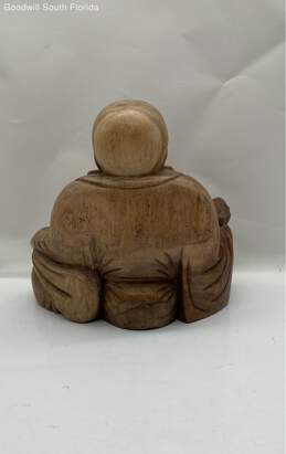 Happy Fat Buddha Wooden alternative image