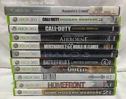 Lot of 11 Video Games (Xbox360)