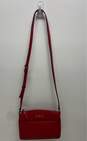 Kate Spade Red Leather Zip Small Crossbody Bag image number 1