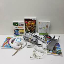 Untested Nintendo Wii Home Console W/Accessories