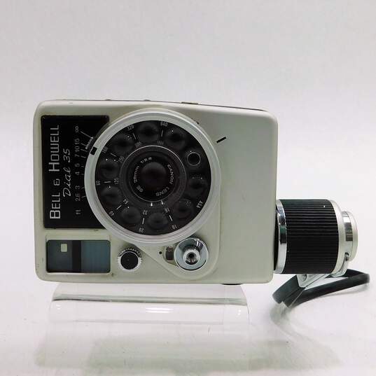 Canon Bell & Howell Dial 35 35mm 1/2 Frame Film Camera w/ Case & Manual image number 2