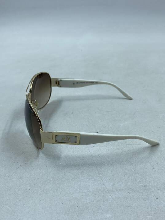 Armani Exchange Gold Sunglasses Women- Size One Size image number 4