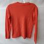 Eileen Fisher Cashmere Orange V-Neck Sweater Petite Size S image number 2