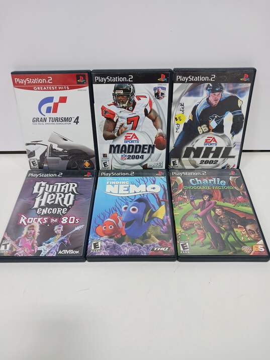 PS2 Game Lot Bundle ( Sony PlayStation 2) 6 games total