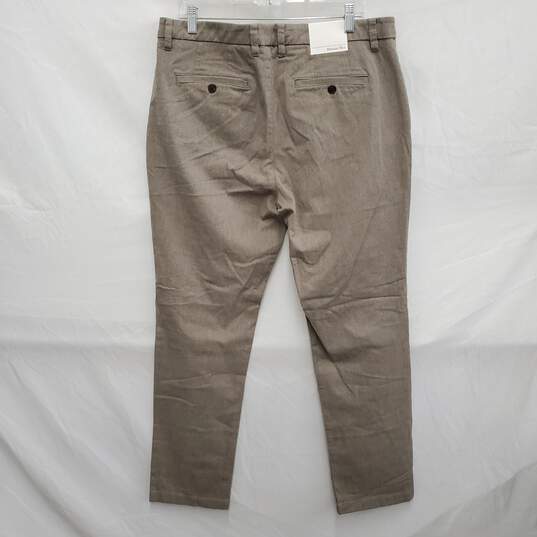 NWT Hawker Rye MN's Light Brown Cotton Blend Chino Size 36 x 32 image number 2