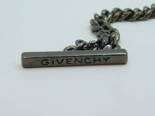 Givenchy Designer Rhinestone & Faux Pearl Necklace 49.9g image number 3