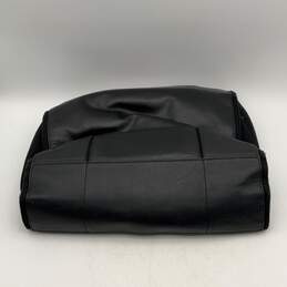 Tory Burch Womens Top Handle Handbag Double Strap Black Leather alternative image