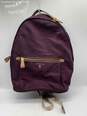 Michael Kors Womens Burgundy Backpack image number 1