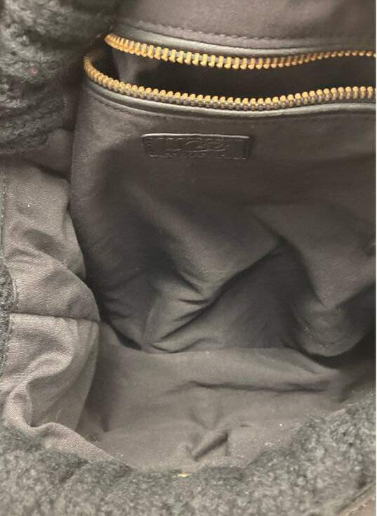 UGG Black Knitted 30% Wool Crossbody Bag image number 4