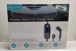 Lectron Portable Electric car charger (40A) 2 level 14-50 outlet, 100V-250VAC