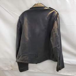 Wilsons Open Road Black Leather Jacket Size L alternative image