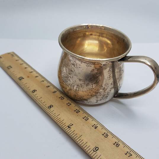 Lunt Sterling 102 / Sterling Silver Baby Cup 2" 48.6g image number 4