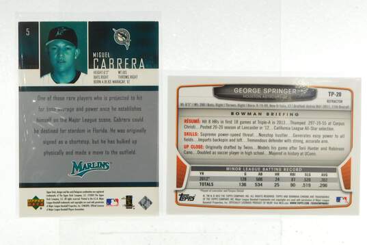 8 HOF/Star Rookie Baseball Cards Miggy Seager Strider Chipper+ image number 3