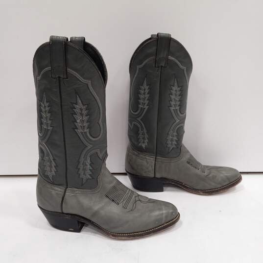 Abilene Men's Grey Western Boots  Size 7C image number 4