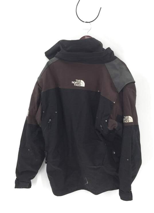 The North Face Men's Steep Tech Ski Jacket Olive Green And Brown -XL image number 3