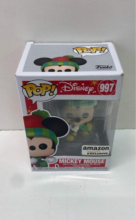 Funko Pop! X Disney Christmas Mickey Mouse 997 Vinyl Figure image number 1