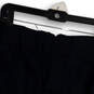 Womens Black Pleated Pockets Regular Fit Back Zip A-Line Skirt Size Small image number 4
