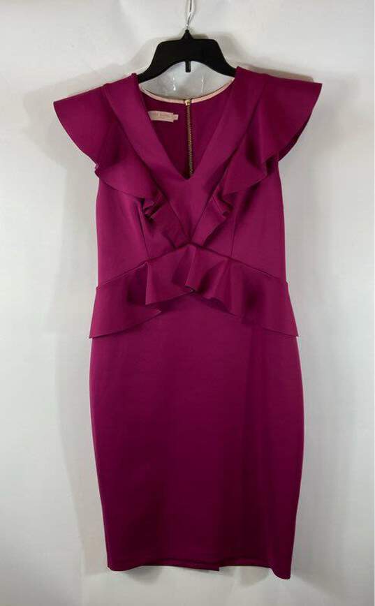 Ted Baker Purple Casual Dress - Size 3 image number 1