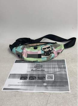Authentic Karl Lagerfeld Paris Multicolor Polyester Fanny Pack