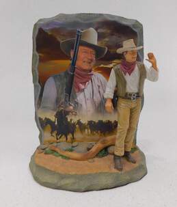 Bradford Exchange Western Legend American Hero John Wayne Cowboy Statue