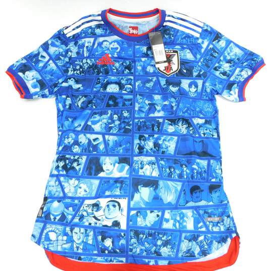 Adidas Japan JFA Anime Shirt W/ Tag Size 2XL image number 1