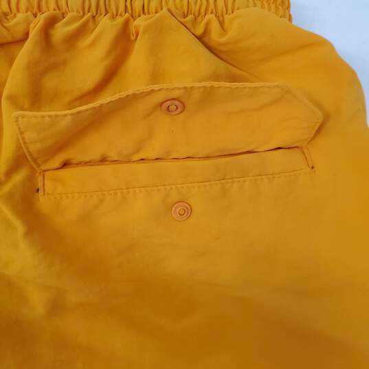 Patagonia MN's Athletic Bright Orange Swim Trunks Size SM image number 4