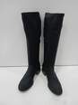 Donald Pliner Women's Zela Black Fabric Knee High Boots Size 5.5M image number 1