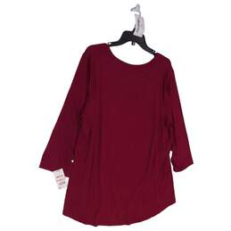 JM Collection Women's Red Plus Size Clothing