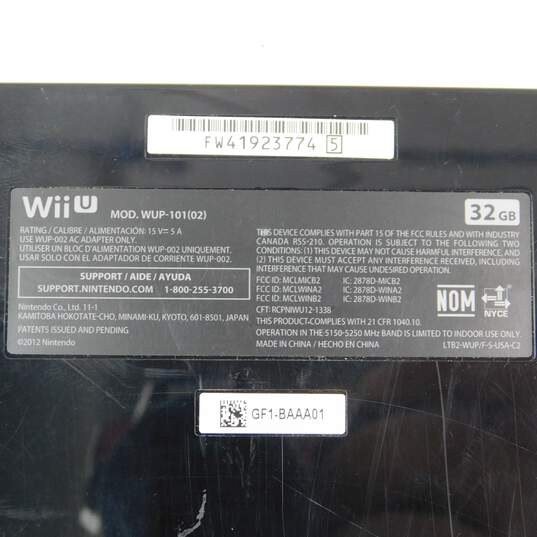 Nintendo Wii U Console w/ Gamepad Smash Bros. Mario Maker image number 6