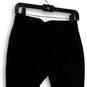 Womens Black Flat Front Zipped Pockets Skinny Leg Ankle Pants Size Medium image number 4