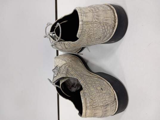 Gold Hugo Vitelli Mens dress shoes “Romeo”. Size 15