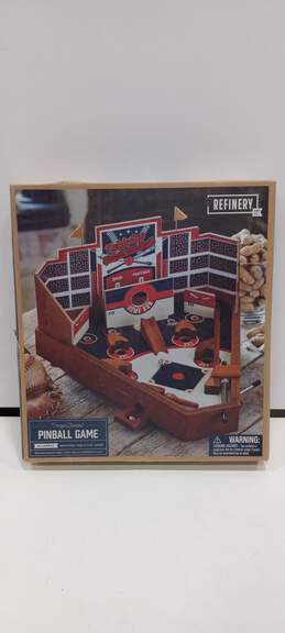 Sealed Refinery & Co Vintage Baseball Pinball Game w/Box