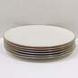 Vintage Set of 6 Lenox Olympia PL Dinner Plates image number 1