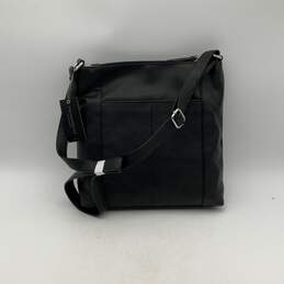 NWT Tignanello Womens Black Leather Adjustable Strap Crossbody Bag Purse alternative image