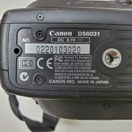 UNTESTED Canon EOS 10D 6.3MP Digital Camera Body Only image number 5