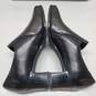 Munro American Slip On Shoe Dark Brown Shock Absorbing Heel Leather Size 6 image number 3