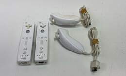 Nintendo Wii Remotes & Accessories Lot of 4
