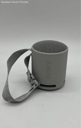 Powers On Not Further Tested Sony Gray Bluetooth Speaker Without Power Adapter