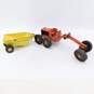 Vintage Lumar Toys Earth Hauler Construction Dump Bed & Nylint Toys Grader Parts image number 1