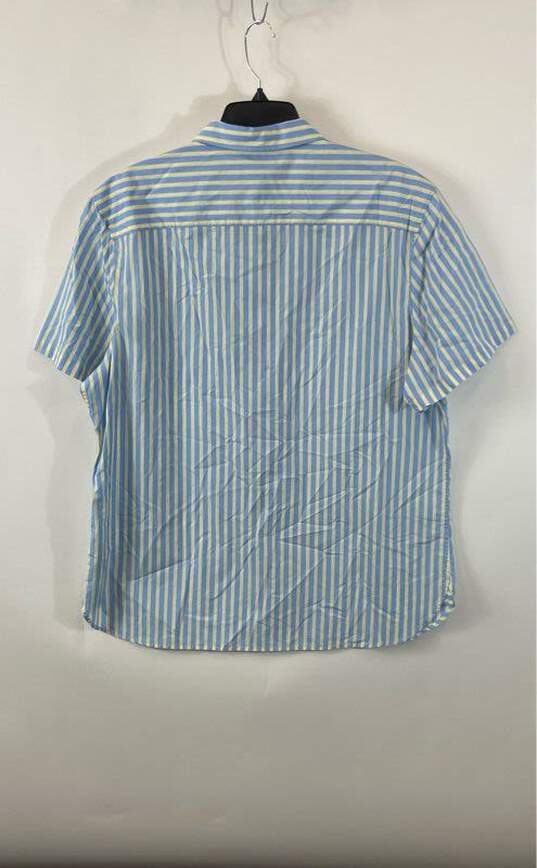 Calvin Klein Striped Button-up Shirt - Size X Large image number 2