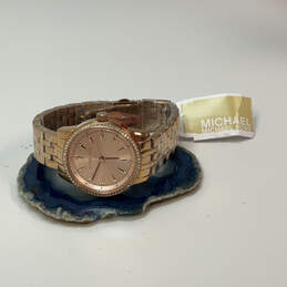 Designer Michael Kors MK-3741 Stainless Steel Round Dial Analog Wristwatch