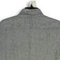 NWT Mens Gray Slim Fit Short Sleeve Collared Button-Up Shirt Size Small image number 4