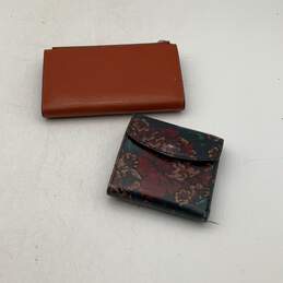 Lot Of 2 Bostanten And Patricia Nash Womens Multicolor Leather Bifold Wallet alternative image
