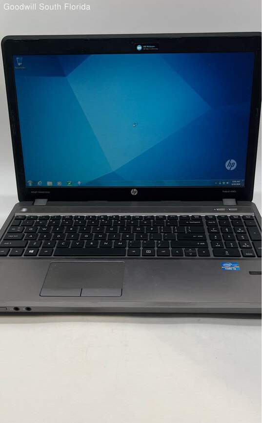 Functional Unlocked HP Gray Laptop Without Power Adapter image number 3