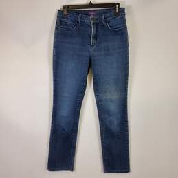 NYDJ Womens Blue Jeans Sz 6