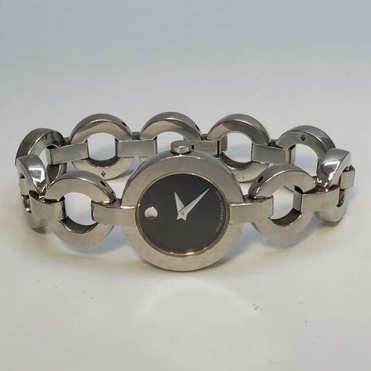 Movado Rondilo 10447988 24mm Sapphire Crystal Museum Dial Watch 48.0g image number 6
